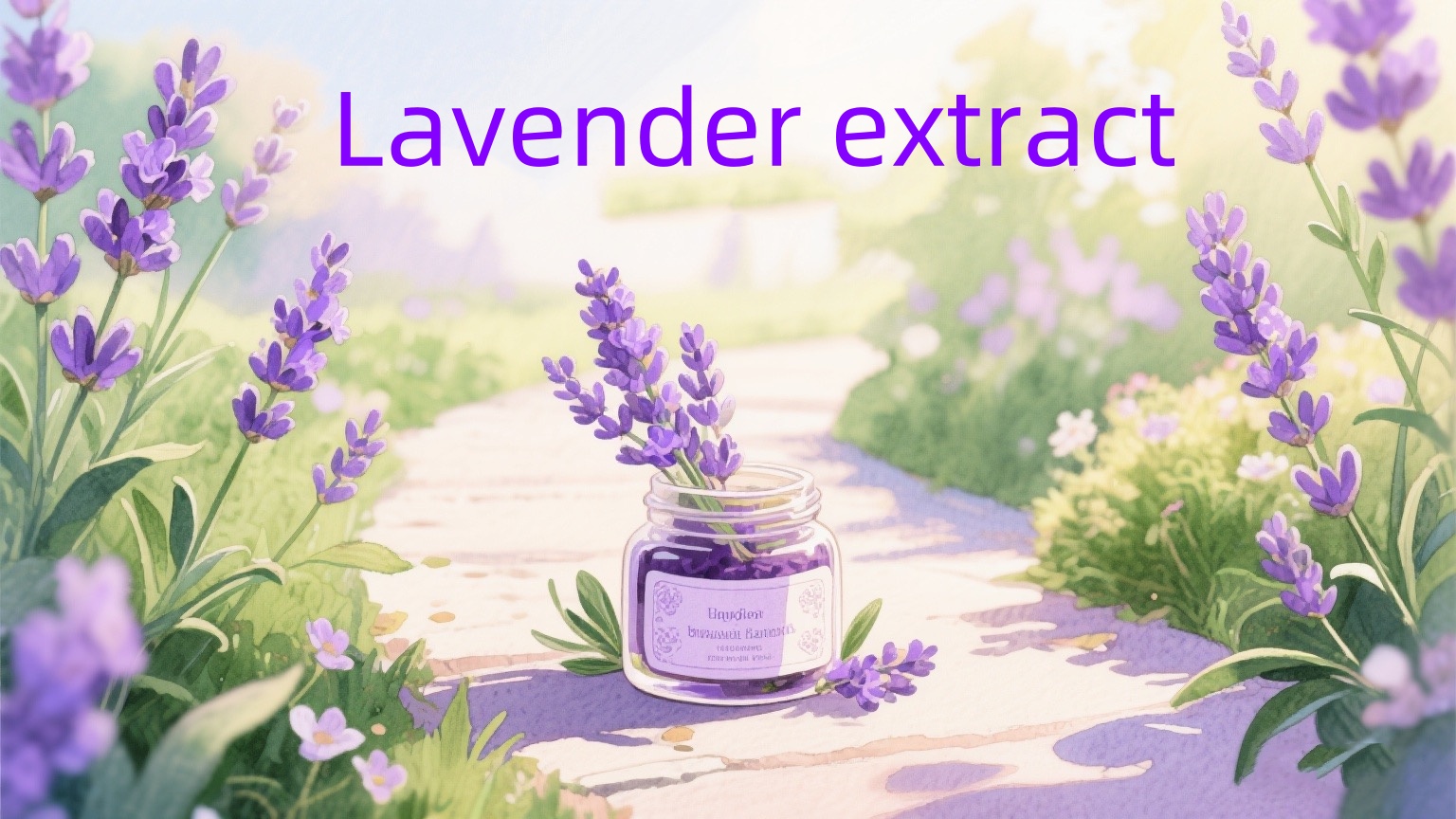 Lavender Extract – Natural Calm and Care